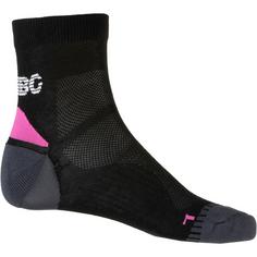Rückansicht von ABC Laufsocken fucsia
