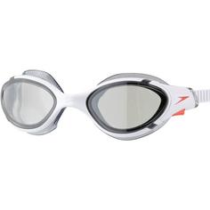 SPEEDO BIOFUSE RE-FLEX Schwimmbrille white-red-light smoke