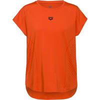 Arena Funktionsshirt Damen - mandarin red