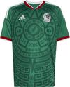 adidas FMF Mexiko Home Teamtrikot Kinder - bgreen
