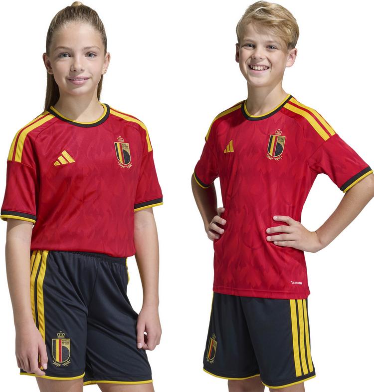 adidas adidas RBFA BELGIEN HOME Teamtrikot Kinder - red-bogold - 0 | SportScheck
