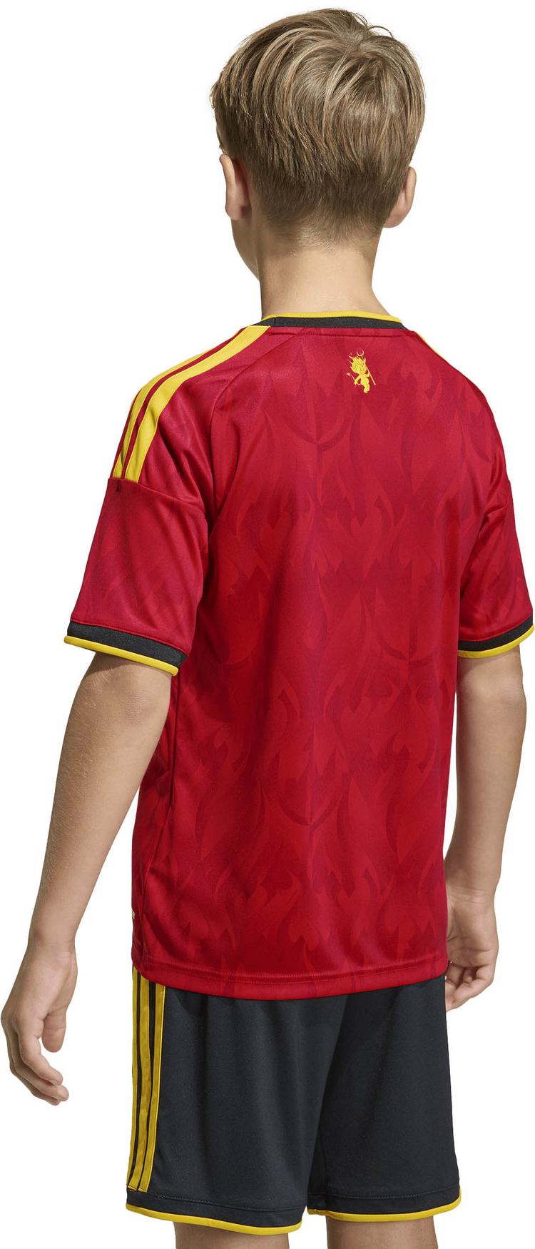 adidas adidas RBFA BELGIEN HOME Teamtrikot Kinder - red-bogold - 3 | SportScheck