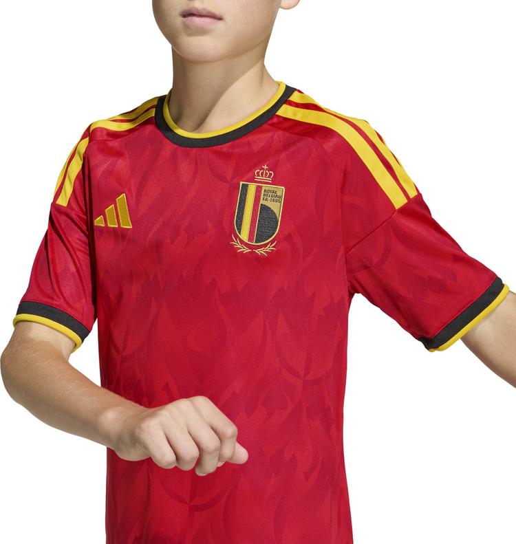 adidas adidas RBFA BELGIEN HOME Teamtrikot Kinder - red-bogold - 5 | SportScheck