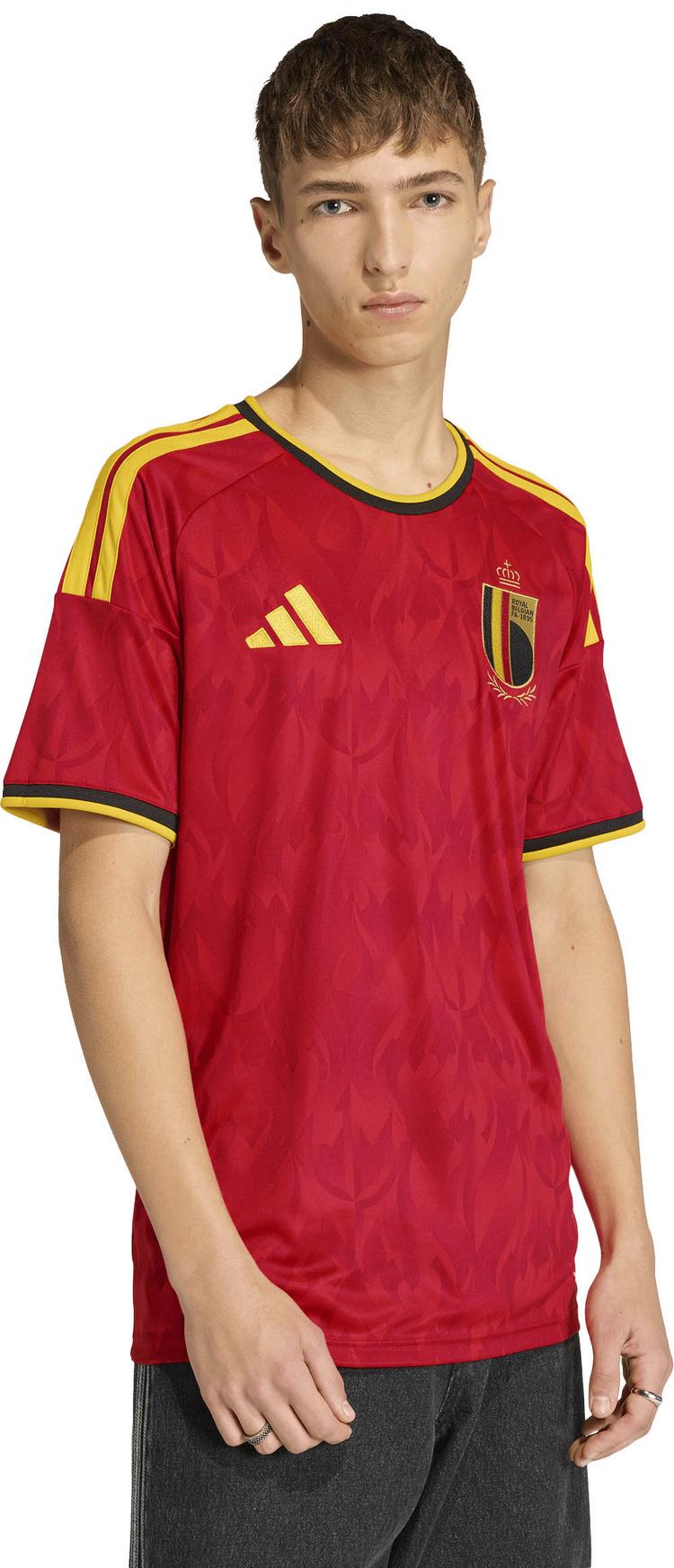 adidas adidas RBFA BELGIEN HOME Teamtrikot Herren - red-bogold - 0 | SportScheck