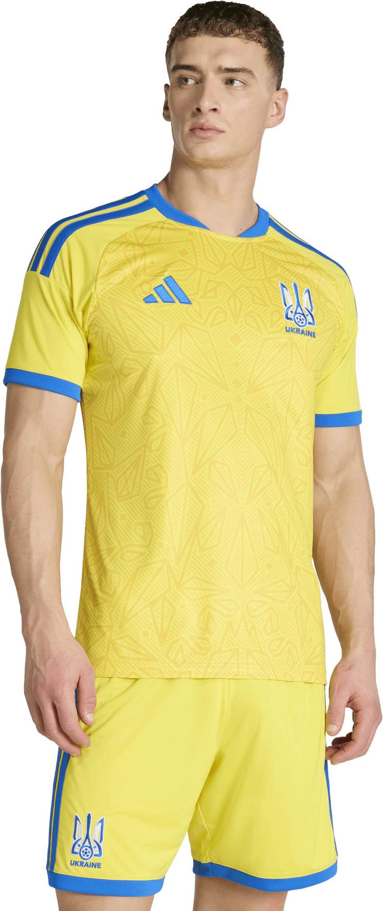 adidas adidas UAF UKRAINE HOME Teamtrikot Herren - byello - 0 | SportScheck