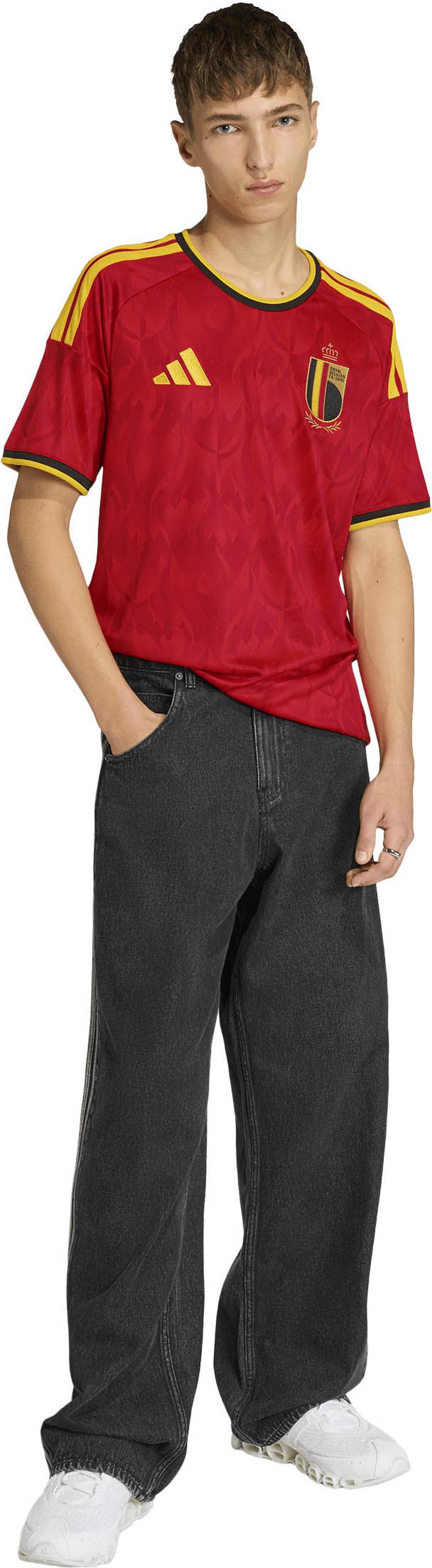 adidas adidas RBFA BELGIEN HOME Teamtrikot Herren - red-bogold - 2 | SportScheck