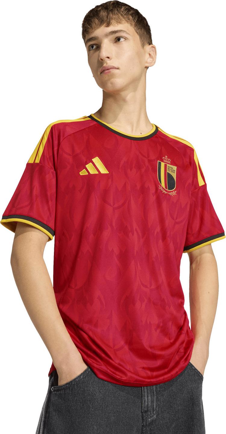 adidas adidas RBFA BELGIEN HOME Teamtrikot Herren - red-bogold - 3 | SportScheck