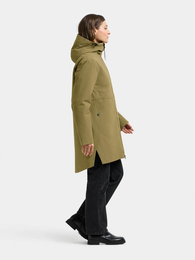 Didriksons Didriksons ELENA Parka Damen - olive green - 4 | SportScheck