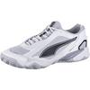 PUMA Solarstrike 4 Hallenschuhe Herren - puma white-puma black-silver mist-platinum gray