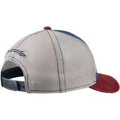 Rückansicht von Hatfield Original Cap white-blue-red