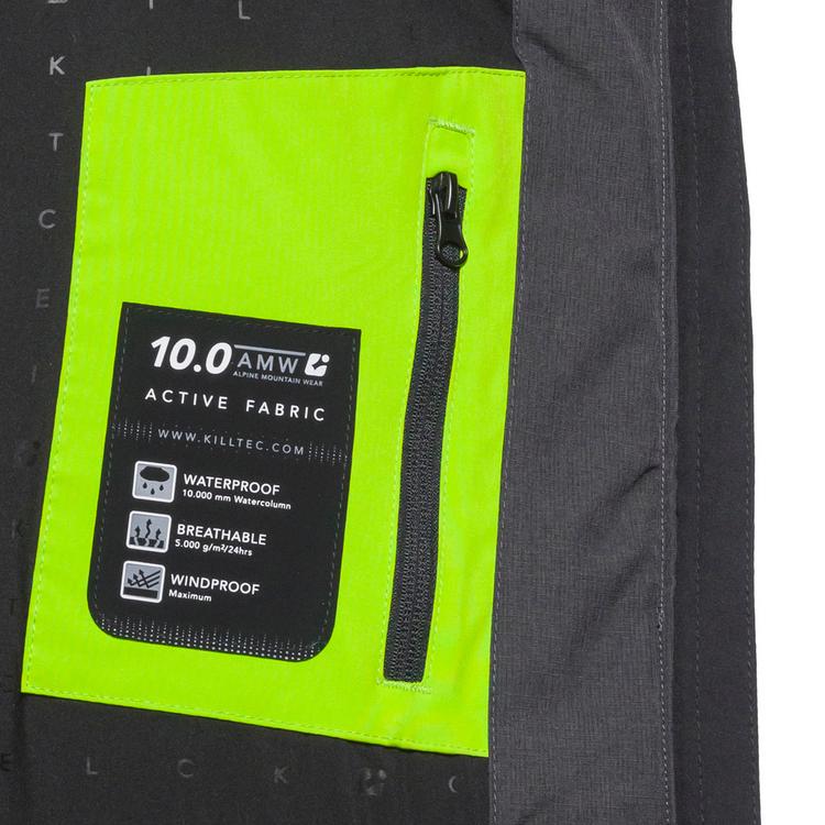 KILLTEC KILLTEC KSW 464 Skijacke Herren - schwarz-anthramelange-apfel - 1 | SportScheck