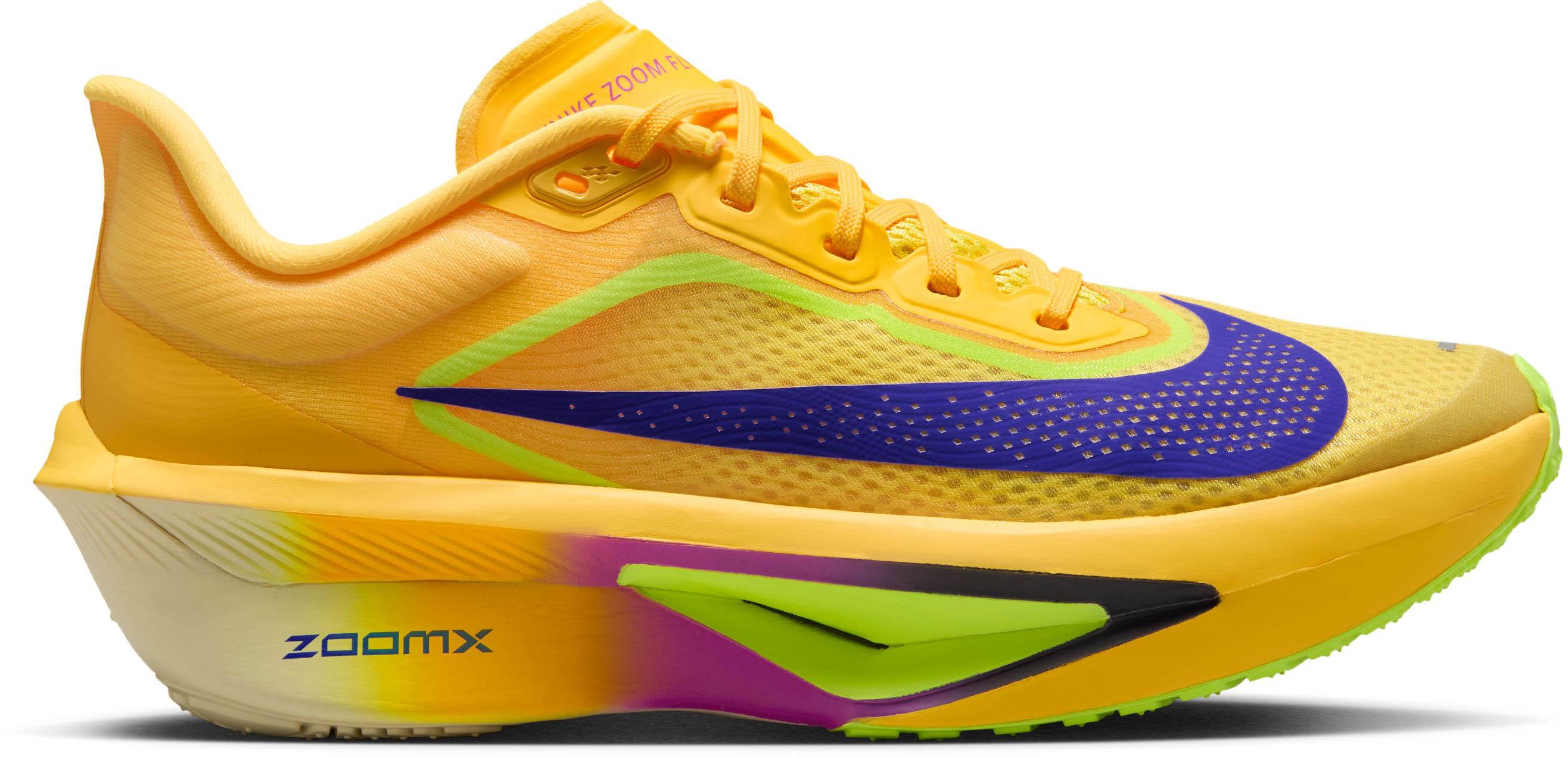 Nike Laufschuhe Zoom Fly Textil Gummi Orange