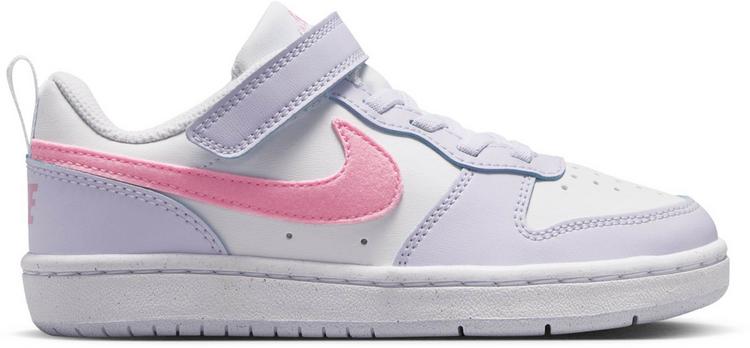 Nike Nike COURT BOROUGH PS Sneaker M&auml;dchen - white-pink rise-football grey - 0 | SportScheck