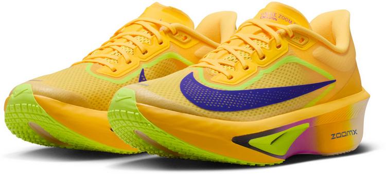 Nike Nike ZOOM FLY 6 Laufschuhe Damen - citron pulse-indigo burst-volt ice - 3 | SportScheck