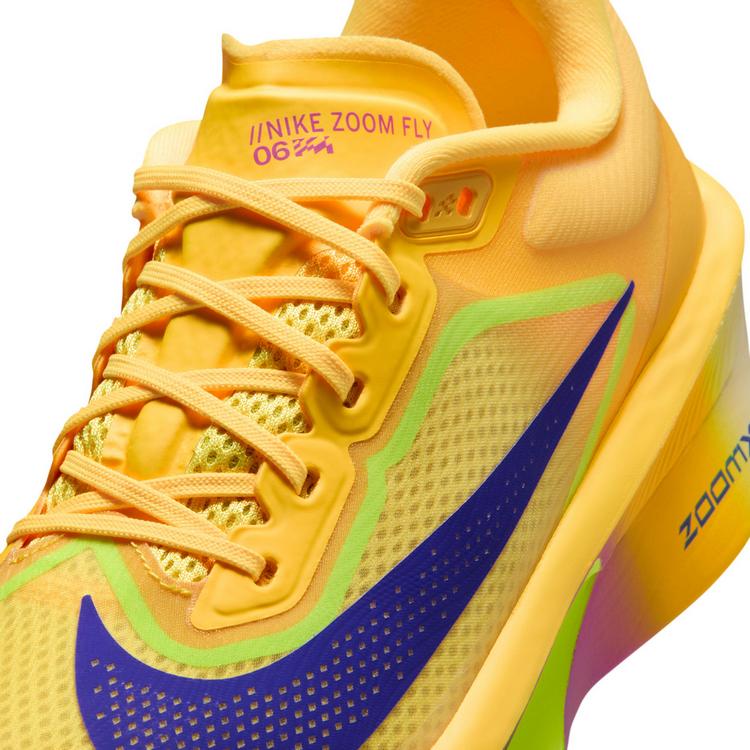 Nike Nike ZOOM FLY 6 Laufschuhe Damen - citron pulse-indigo burst-volt ice - 4 | SportScheck