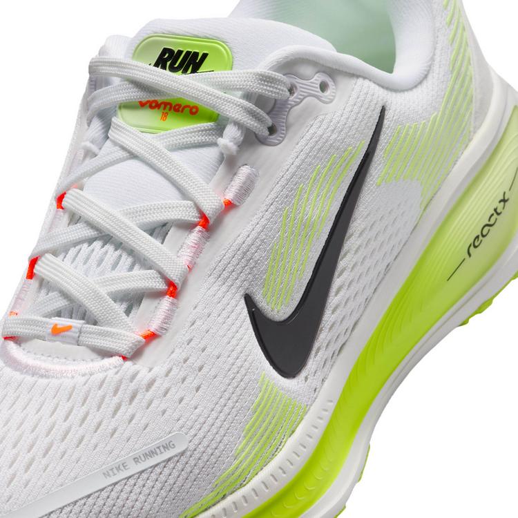 Nike Nike NIKE VOMERO 18 GS Laufschuhe Kinder - white-black-volt-barely volt - 4 | SportScheck