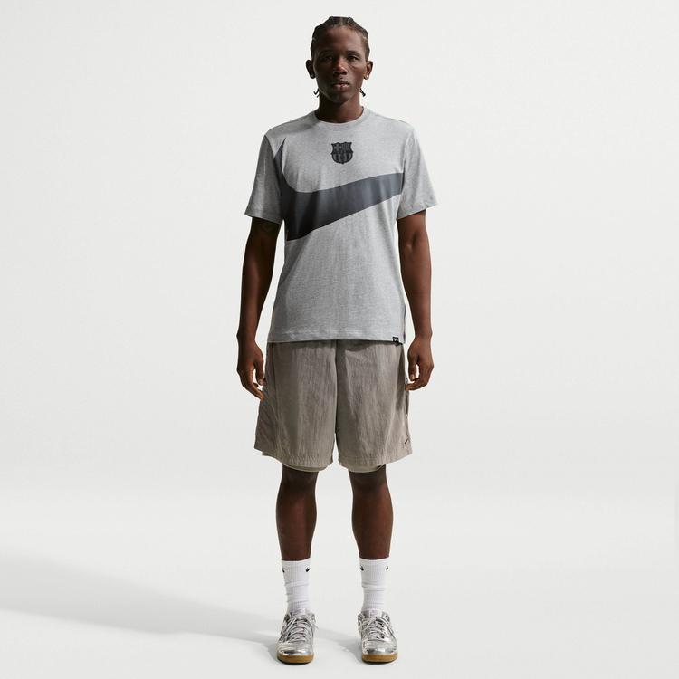 Nike Nike FC BARCELONA T-Shirt Herren - dk grey heather - 0 | SportScheck