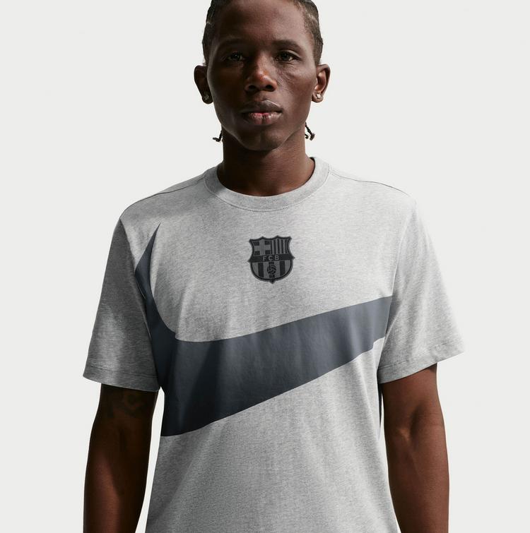 Nike Nike FC BARCELONA T-Shirt Herren - dk grey heather - 2 | SportScheck