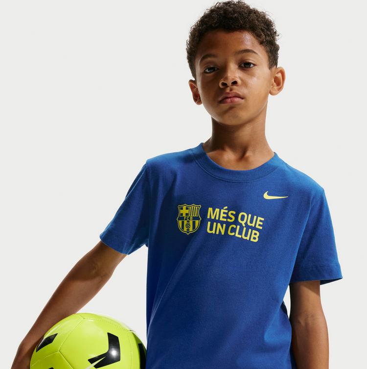 Nike Nike FC BARCELONA T-Shirt Kinder - gym blue - 4 | SportScheck