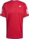 adidas CLUB 3STR Tennisshirt Herren - purrub