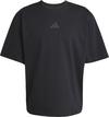 adidas OVERSIZE Funktionsshirt Herren - black