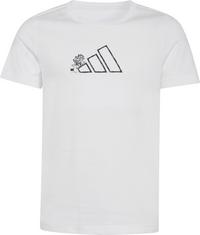 adidas Animal T-Shirt M&auml;dchen - white