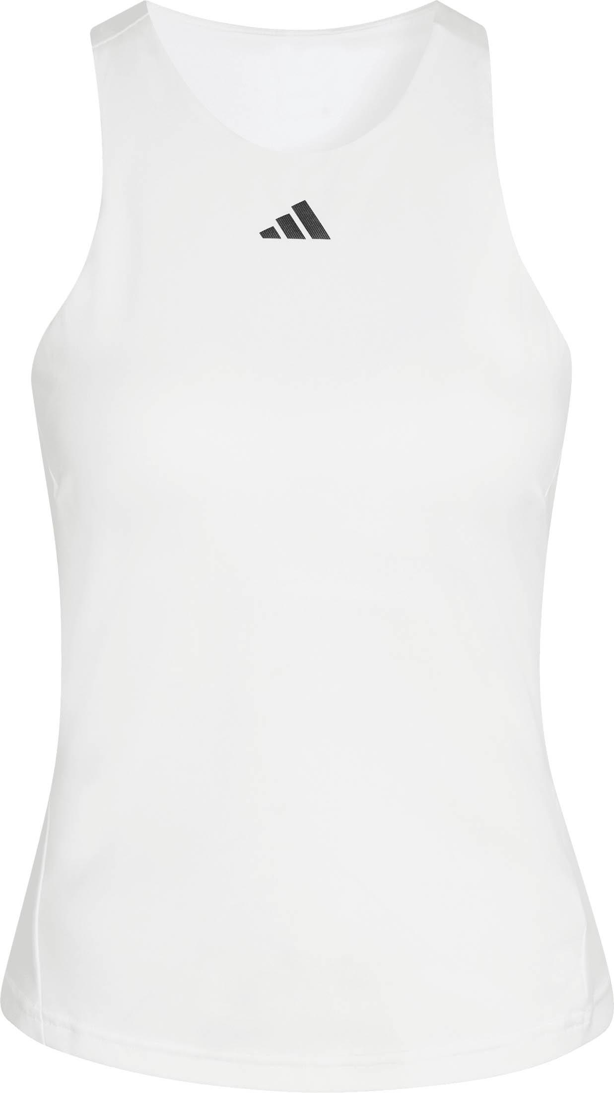 Adidas Tanktop Y-Design Racerback Polyamid-Elastan Weiß