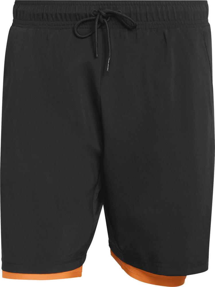 adidas adidas CLUB 2IN1 Tennisshorts Herren - black-puor - 0 | SportScheck