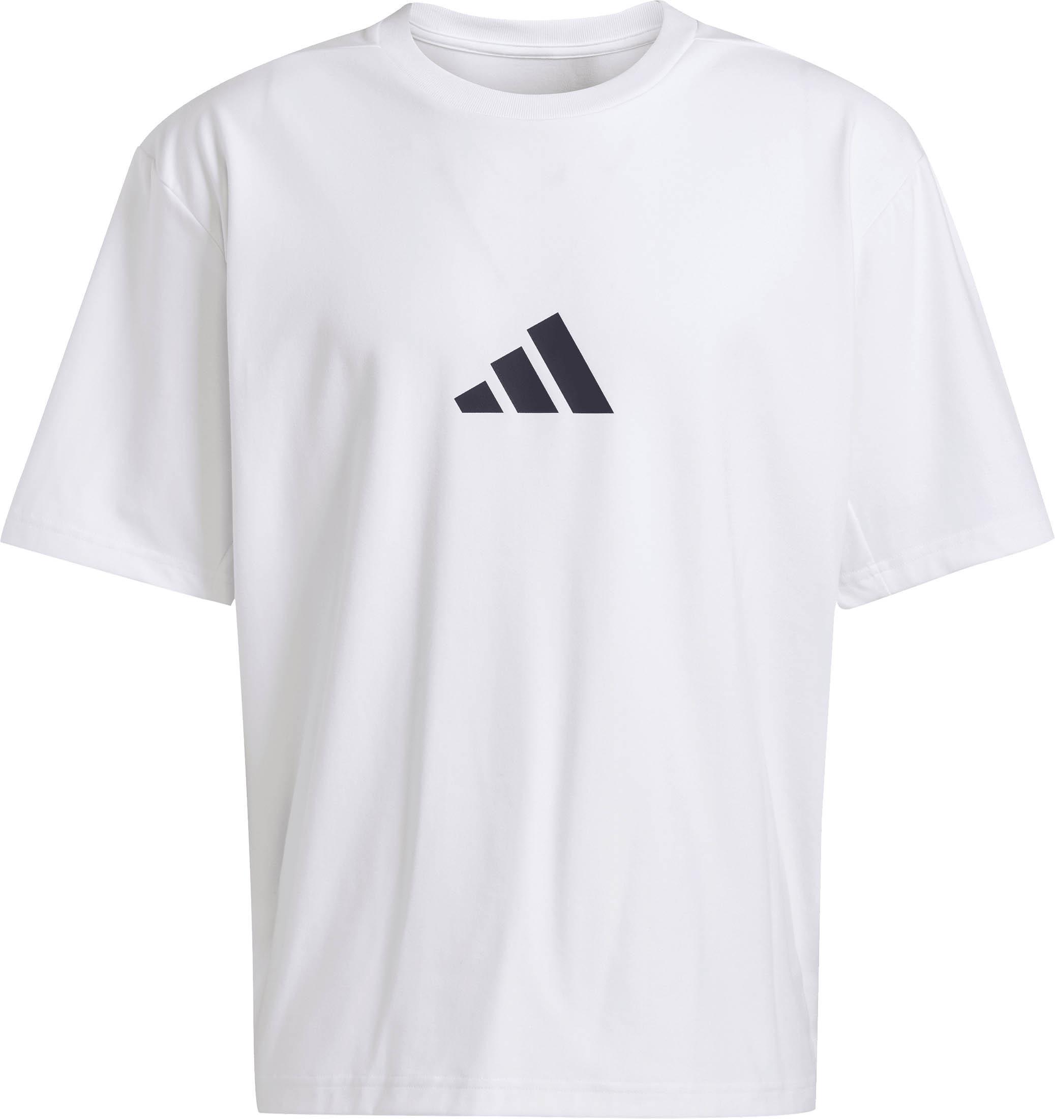 Adidas T-Shirt Locker Geschnitten Recyceltes Weiss