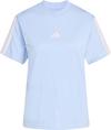 adidas 3S T-Shirt Damen - globlu-clpink