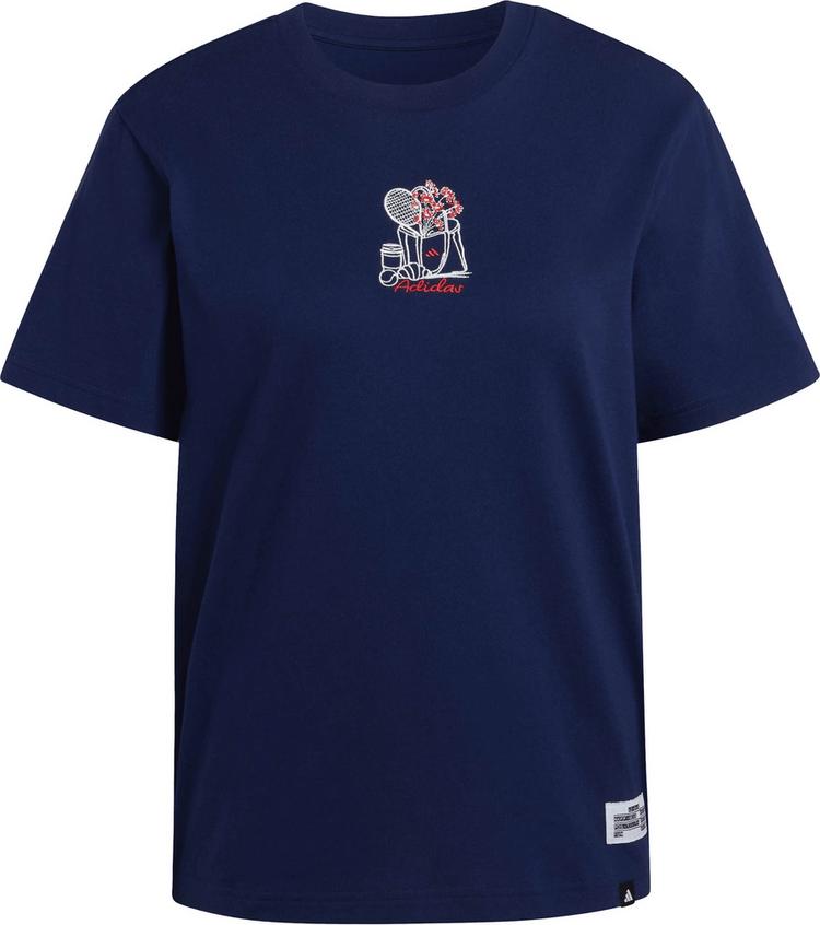 adidas adidas Mini Emb T-Shirt Damen - dkblue - 0 | SportScheck