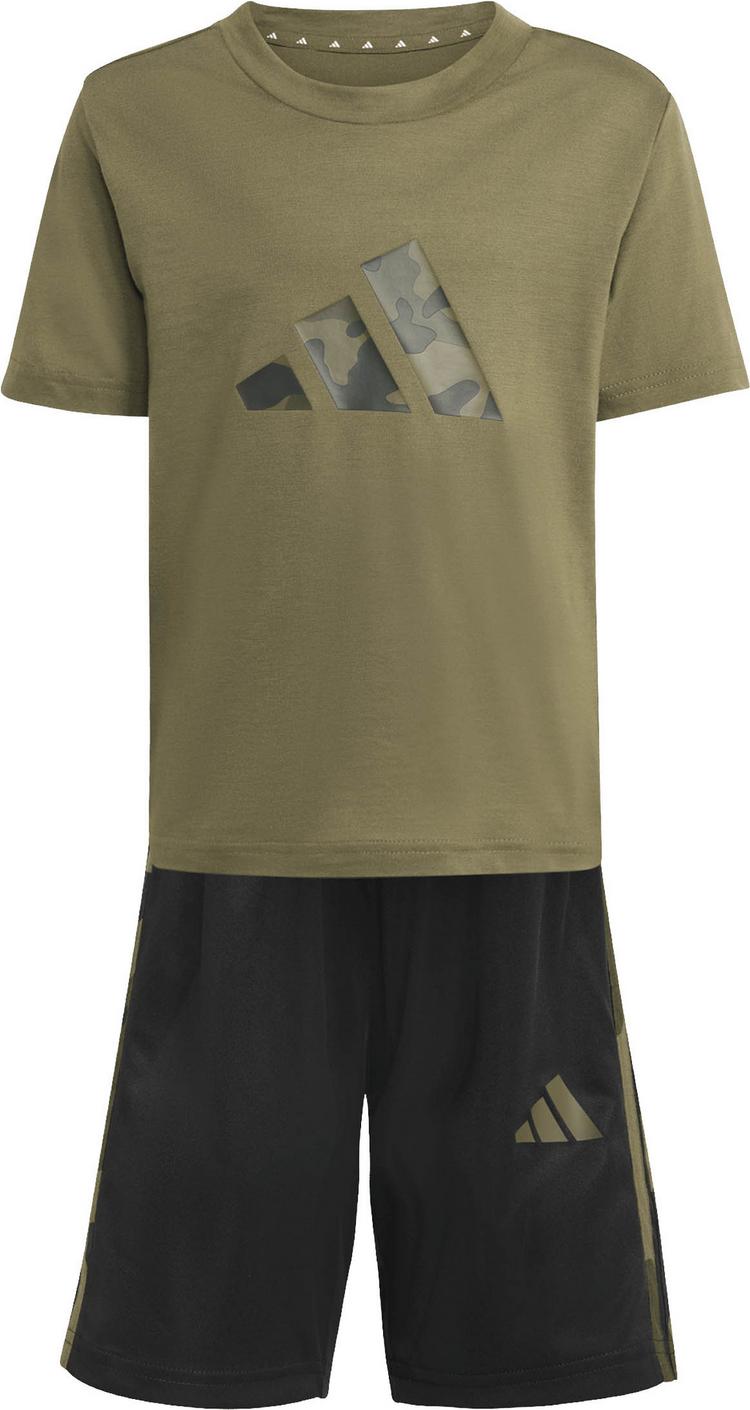 adidas adidas TR-ES T-Shirt Kinder - olive strata-multicolor - 0 | SportScheck