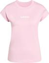 adidas T-Shirt Damen - true pink-white