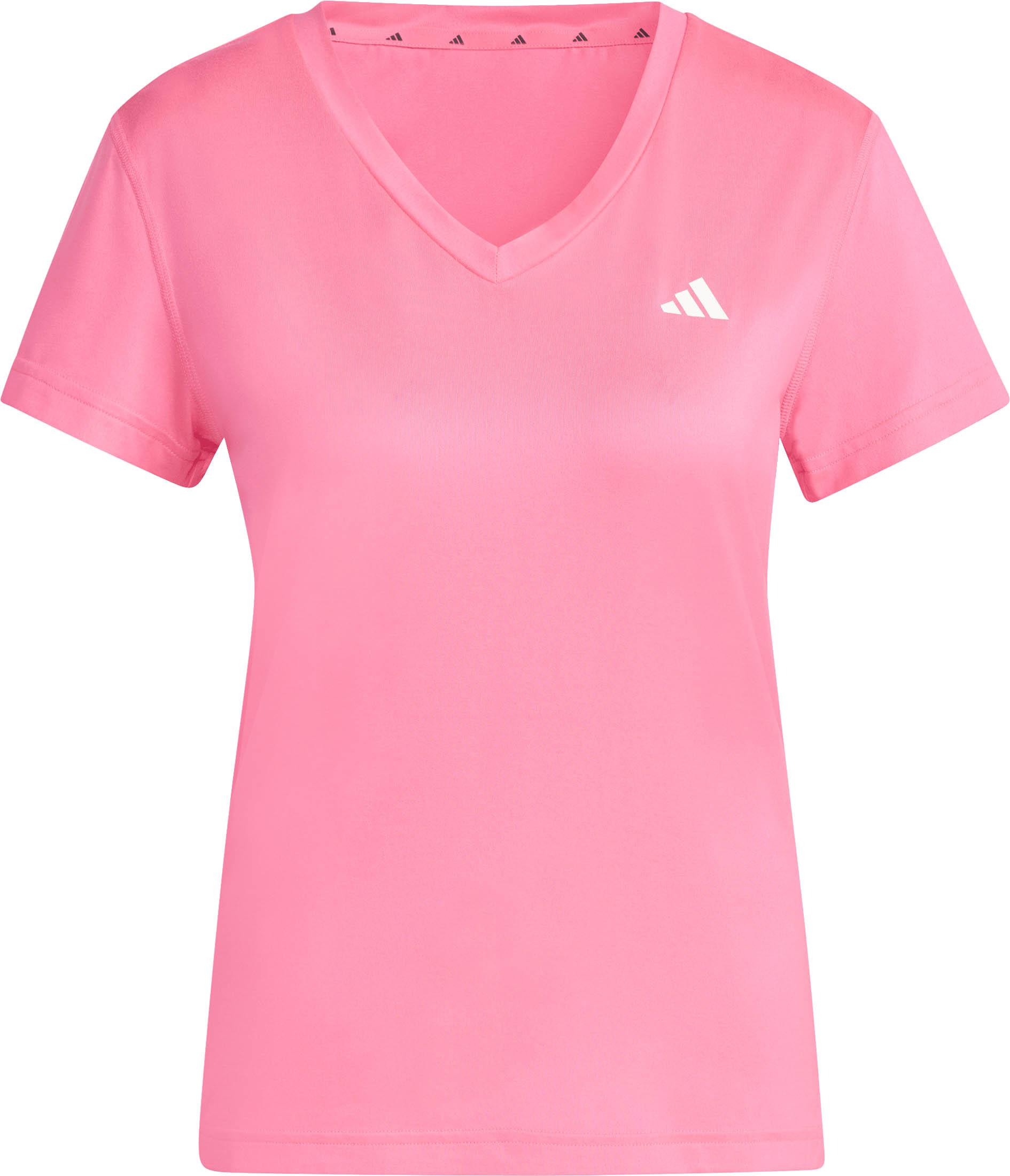 Adidas T-Shirt WE MIN V-Ausschnitt Polyester Rosa