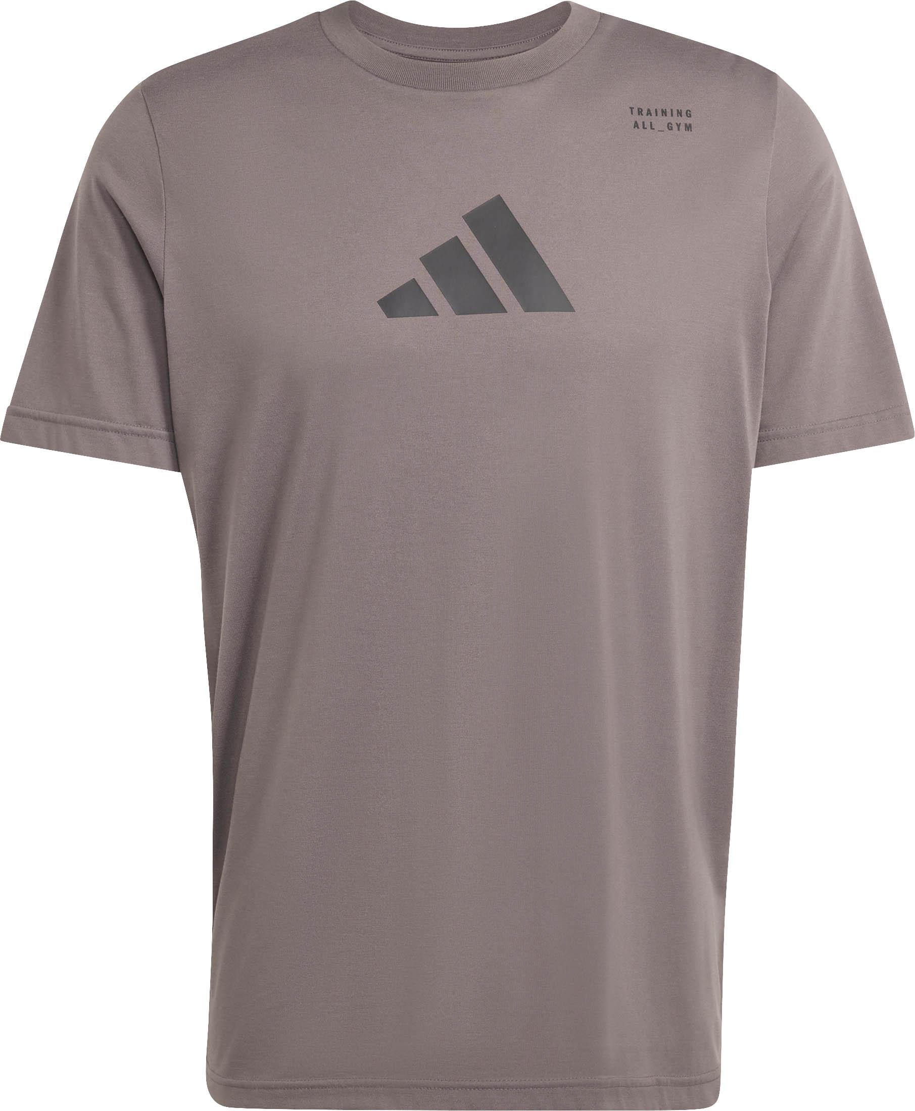 Adidas T-Shirt Climacool Mischgewebe Grau