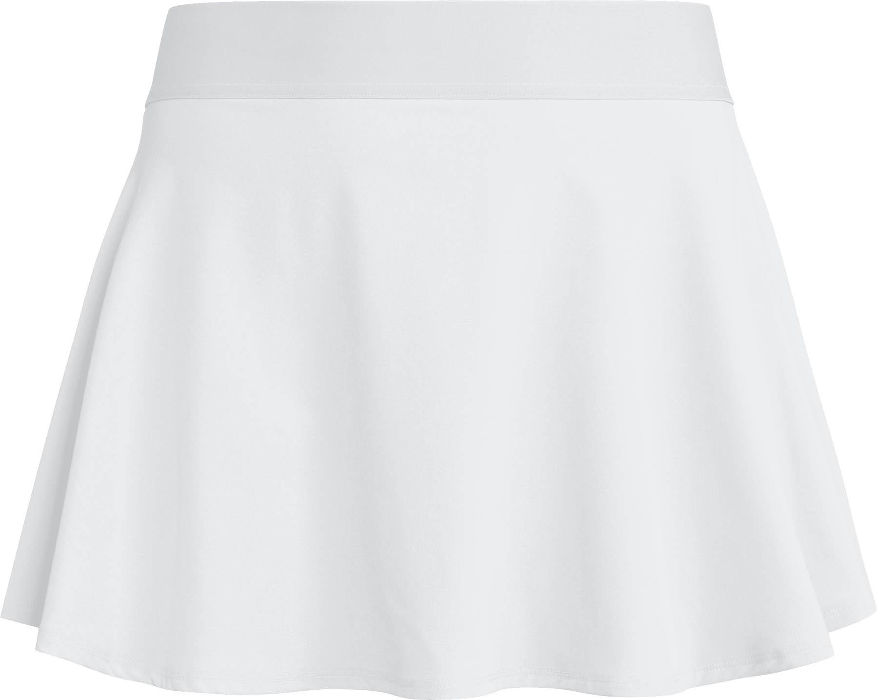 Adidas Tennisrock Damen Flared Side Hem Weiss