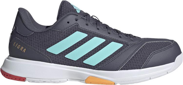 adidas adidas Ligra 8 Hallenschuhe Herren - aurora onix-flash aqua-semi lucid red - 0 | SportScheck