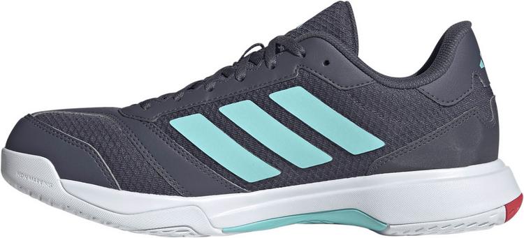 adidas adidas Ligra 8 Hallenschuhe Herren - aurora onix-flash aqua-semi lucid red - 0 | SportScheck