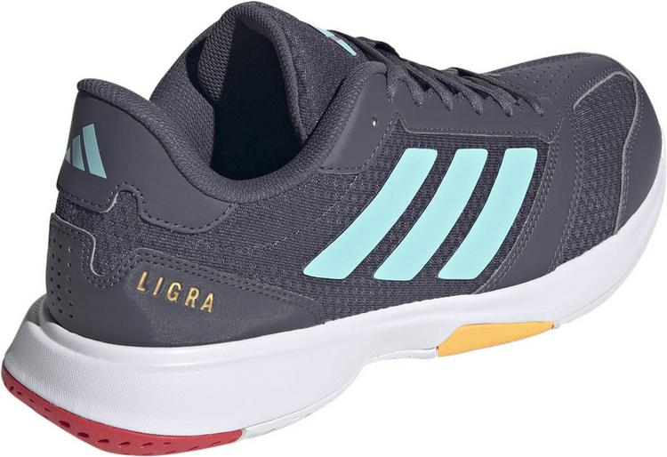 adidas adidas Ligra 8 Hallenschuhe Herren - aurora onix-flash aqua-semi lucid red - 3 | SportScheck