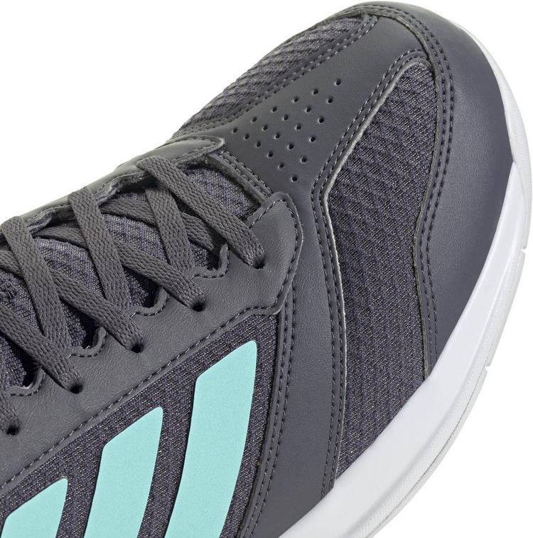 adidas adidas Ligra 8 Hallenschuhe Herren - aurora onix-flash aqua-semi lucid red - 4 | SportScheck