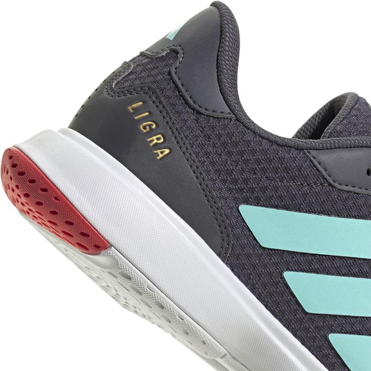 adidas adidas Ligra 8 Hallenschuhe Herren - aurora onix-flash aqua-semi lucid red - 5 | SportScheck