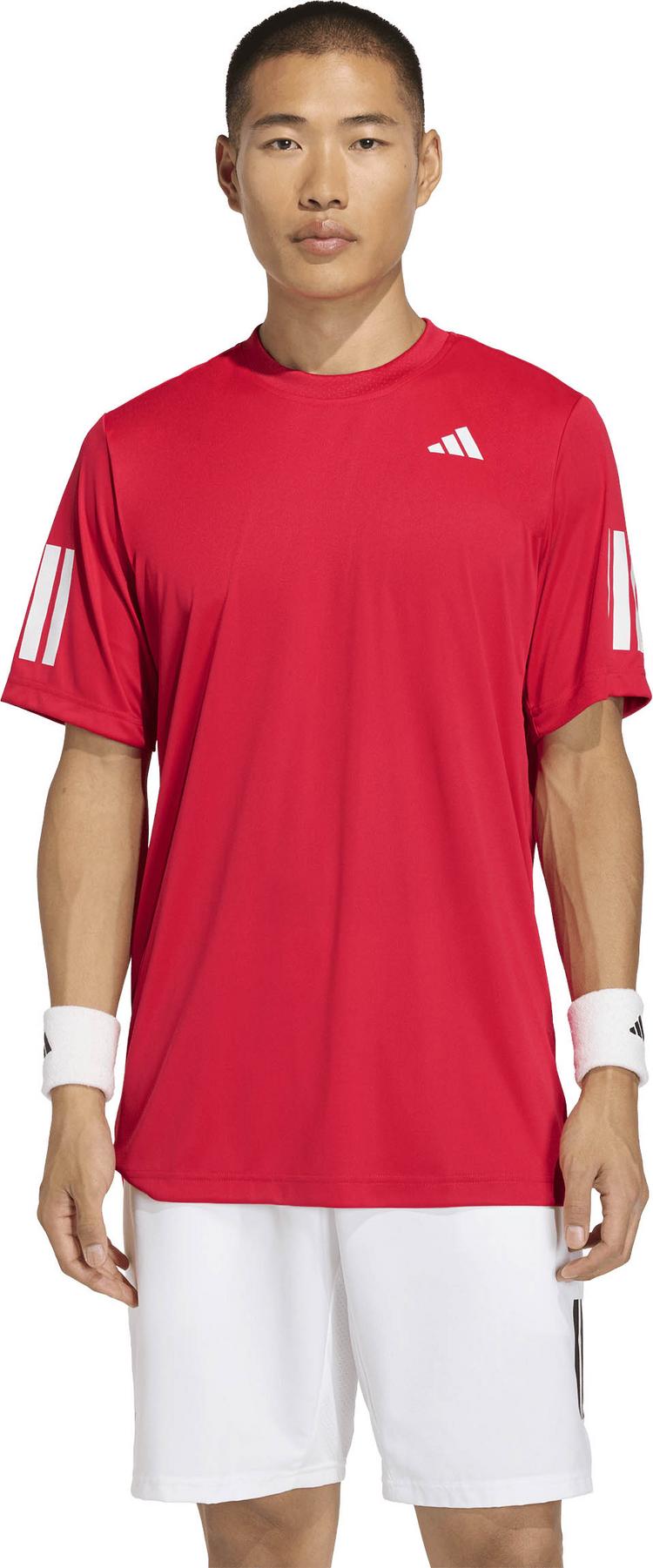 adidas adidas CLUB 3STR Tennisshirt Herren - purrub - 0 | SportScheck