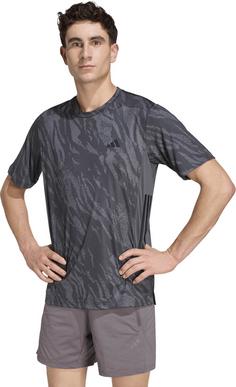 Rückansicht von adidas TECHESS Funktionsshirt Herren gresix