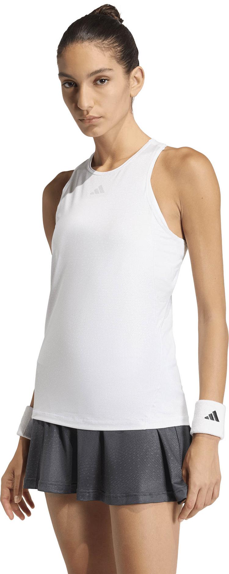 adidas adidas CLUB GRAPH Funktionstank Damen - white - 0 | SportScheck