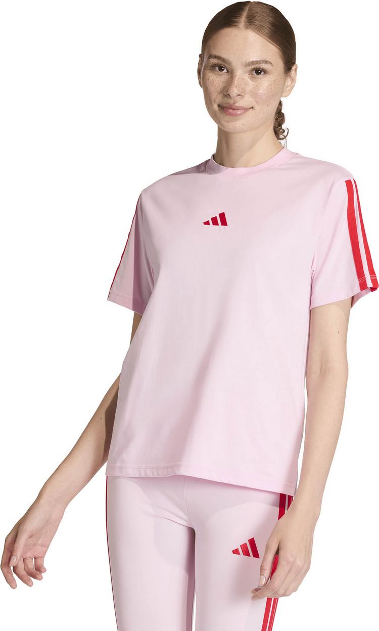 adidas adidas 3S T-Shirt Damen - clpink-purrub - 0 | SportScheck