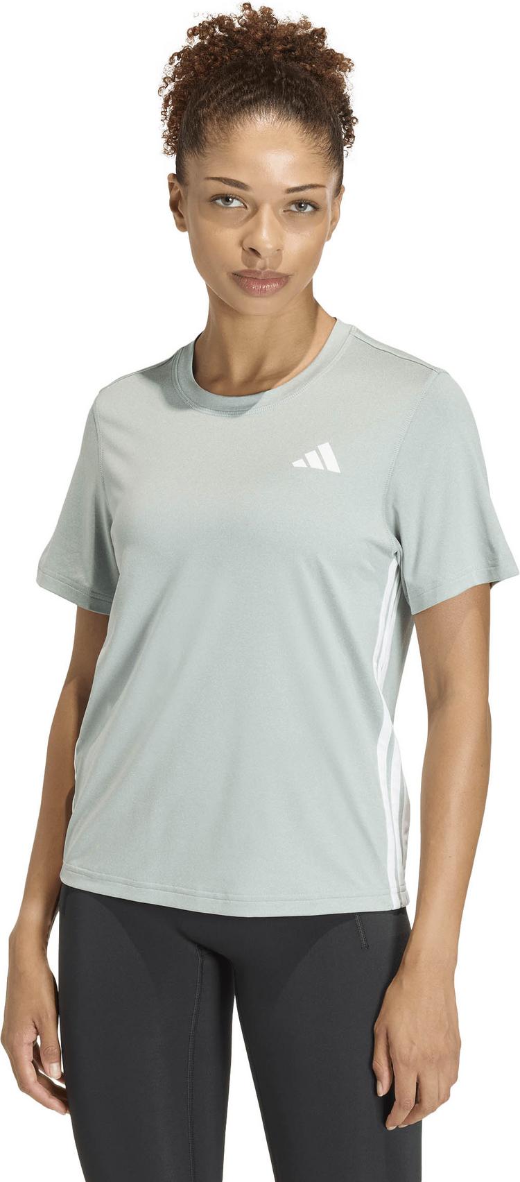 adidas adidas 3S T-Shirt Damen - wonder sage-white - 0 | SportScheck