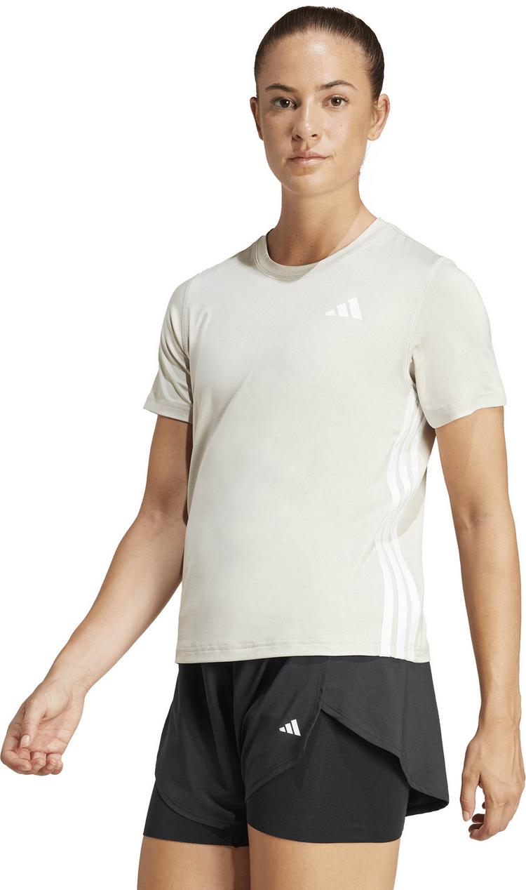 adidas adidas 3S T-Shirt Damen - wonder alumina-white - 0 | SportScheck