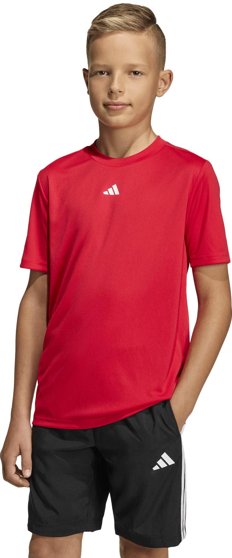adidas adidas TR-ES T-Shirt Kinder - pure ruby-white - 0 | SportScheck