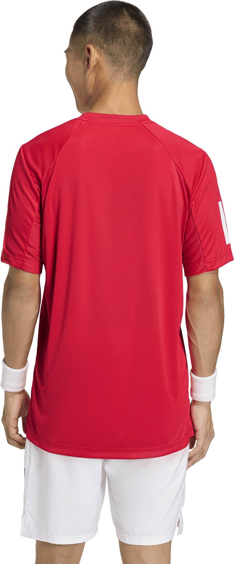 adidas adidas CLUB 3STR Tennisshirt Herren - purrub - 1 | SportScheck