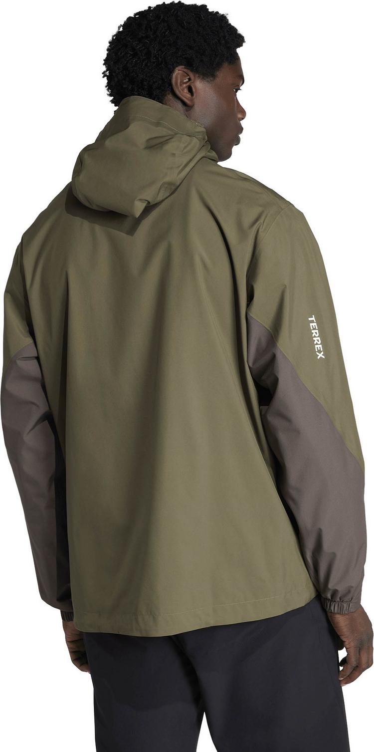 adidas adidas TERREX MULTI 2L Hardshelljacke Herren - olive strata-shadow olive-tent green - 1 | SportScheck